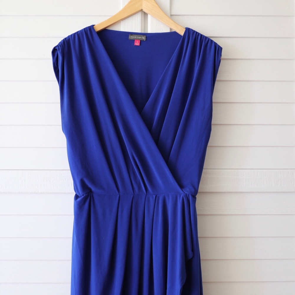 Vince Camuto Blue Knit Dress